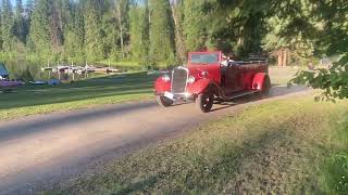 1936 Studebaker fire truck