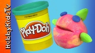 PLAY-DOH Makeables Ocean Guppy Fish - DIY, How to Make a Fish, Undersea Creature