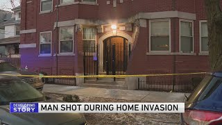 43-year-old man shot during home invasion in Chicago's Austin neighborhood