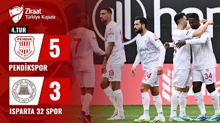 Pendikspor 5-3 Isparta 32 Spor MAÇ ÖZETİ  (Ziraat Türkiye Kupası 4. Tur Maç) / 05.12.2023