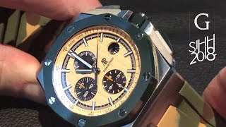 SIHH 2018: Audemars Piguet Royal Oak, Royal Oak Offshore, FIRST LOOK