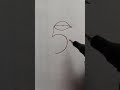 ( 5 )  how to draw a apple #art #drawing #easydrawing #outlinedrawing