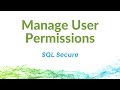 SQL Server Security: Manage User Permissions