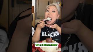 Thử thách ăn hết dĩa cơm khổng lồ chỉ với 1 miếng thịt #shorts