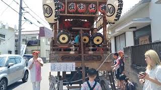 2024年 杉山神社例大祭　 生麦囃子保存会