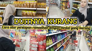 DUITNYA KURANG ⁉️| BEGINI CARA ATUR PERSIAPAN RAMADHAN YANG MODALNYA KURANG |HIDUP MINIMALIS