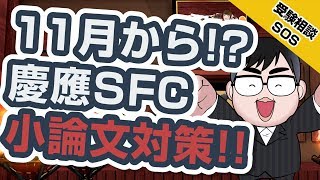 「現代文の勉強は1度もやったことがないけど 慶應SFCに行きたい!!」合格ルートを教えて!!｜受験相談SOS vol.1412