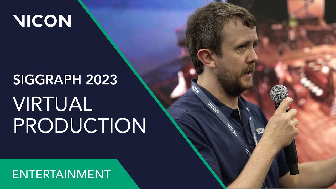 Virtual Production Motion Capture : Vicon @ SIGGRAPH 2023 - YouTube