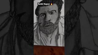 Ranbir Kapoor Drawing | O Bedardeya By Arijit Singh | Tu Jhooti Main Makkar | #shorts #art #artist