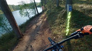 This MTB Trail Is AWESOME! Hiukka-Pöllyvaara