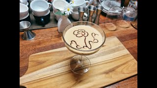 [바리스타가 할 일] 홈텐딩 레시피 셀프칵테일 커피칵테일 라떼아트에칭 Etching Hometending Easy Recipe Coffee Cocktail