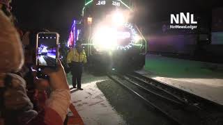 2018 CP Holiday Train Arriving in Thunder Bay