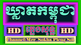 ឃ្លាតកម្ពុជា ភ្លេងសុទ្ធ | កប ប៊ែង | Leaving Cambodia | Karaoke | Cover By PSR-S750