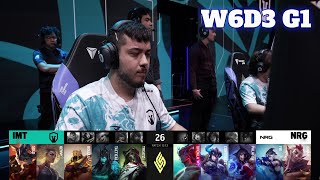 IMT vs NRG | Week 6 Day 3 S13 LCS Summer 2023 | Immortals vs NRG W6D3 Full Game