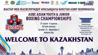 ASBC ASIAN YOUTH \u0026 JUNIOR  BOXING CHAMPIONSHIPS - ASTANA 2023  ( DAY 4)