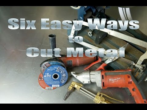 Home Metal-Shop Tips 101: 6 Easy Ways How To Cut Metal Home Metal-Shop Tips 101: 6 Easy Ways How To Cut Metal