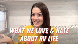 What we love and hate about RV life