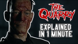 THE QUARRY EXPLAINED IN (ABOUT) 1 MINUTE