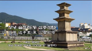 창녕 술정리 동 삼층석탑(昌寧述亭里東三層石塔)