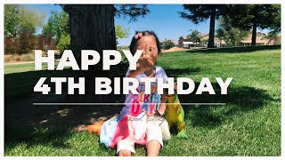 【 娘４歳のお誕生日】アメリカは夏休みに突入｜２児ママ｜海外育児