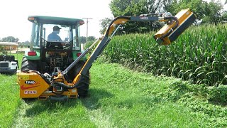 TM46 Ferri Boom Mower Demo June 2020