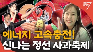 에너지 충전! 정선사과축제\u0026찾아가는 음악회 / 강원매거진7 [강원도는 축제 중] / G1방송 / 20241108