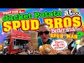 I had a JACKET POTATO at The SPUD BROS to COMPARE it to SPUD MAN and got SERVED by The SPUD MOTHER!