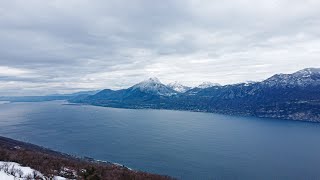 On Lake Garda with lots of snow - MAVIC MIN