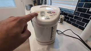 Zojirushi CW PZC30FC Micom Super Boiler Review