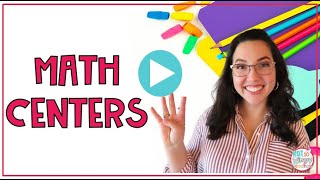 The FOUR Math Centers You Need to ROCK your Math Workshop!
