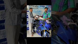 R15 V4 Bike Delivery video (Friend Bike) Tirunelveli / Yamaha /#shortsfeed #shorts #arun