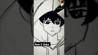 Goku Drawing part 2 | Subscribe now @DevArtist07 #anime #animeedit #art #drawing #viralshorts