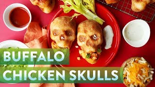 Cheesy Buffalo Chicken Skulls | Food.com