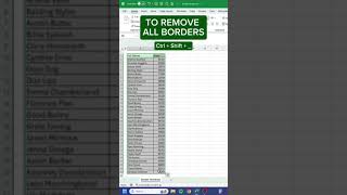 Apply All Borders in excel with These Secret Shortcut Keys!\