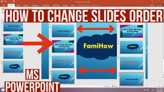 How to change Slides Order in Microsoft PowerPoint | How to Rearrange Slides in MS PowerPoint