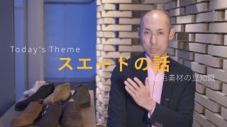 スエードの話【起毛素材の豆知識】