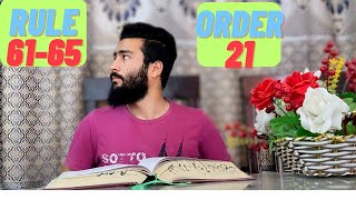 CPC | Order 21 | Sale | Execution of Decrees and Orders | Rule 61-65