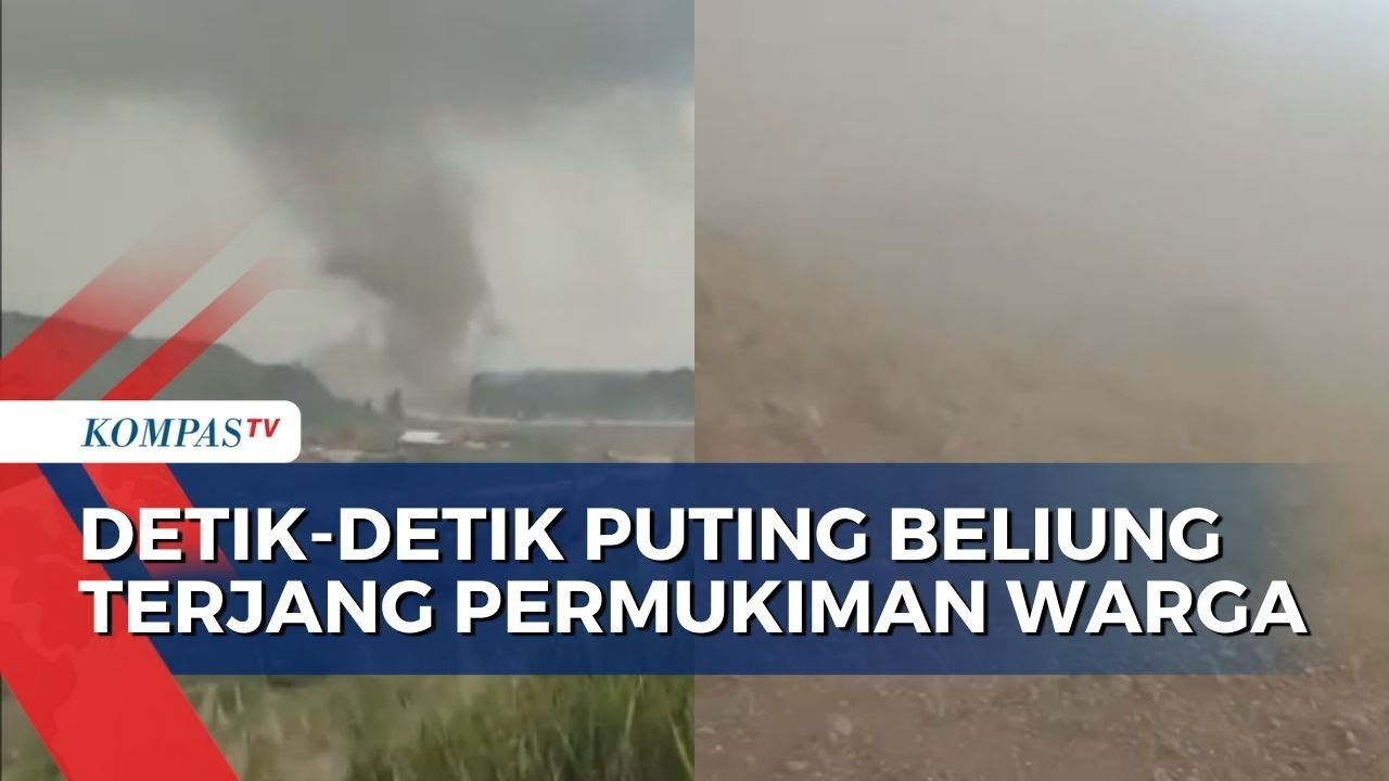 Angin Puting Beliung Terjang Permukiman Warga Di Sumedang! - YouTube