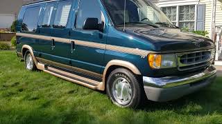 1998 Ford Econoline Conversion Van Walk Around Video.