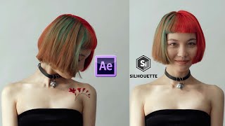 remove a tattoo in after effects/premiere pro using silhouette paint from boris fx