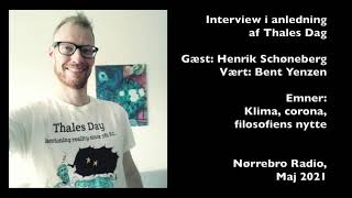 Radio Nørrebro - Interview med filosof Henrik Schøneberg om klima, corona og filosofiens nytte