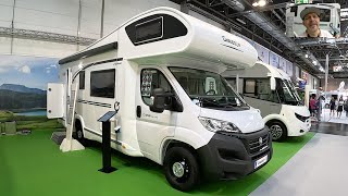 Chausson C 656 first line RV Camper Van Camping car Fiat Caravan Salon walkaround + interior V2337