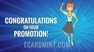 Congratulations on Your Promotion - Corporate Ecard