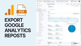 How To Download \u0026 Export Google Analytics 4 (GA$) Custom Reports in PDF CSV Excel or Google Sheets 📊