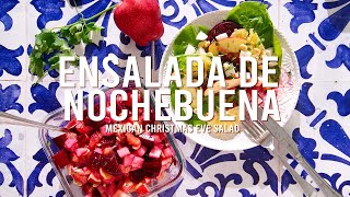 Mexican Christmas Eve Salad #mexicanchristmas #christmassalad #mexicanmademeatless