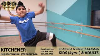 Kids & Adults | Bhangra Class Kitchener | G9 Bhangra Academy