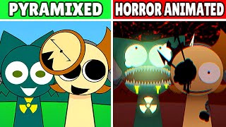 Incredibox - Sprunki Pyramixed New Update 0.9 FULLY ANIMATED! New Bonus Characters with Horror Anims