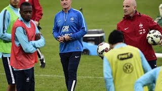 Clip du dernier entraînement de l'Equipe de France