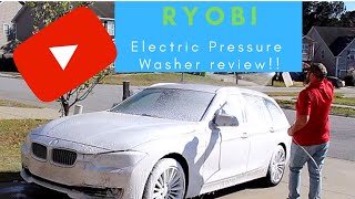 RYOBI 1600psi 1.2GPM Pressure Washer review W/ BONUS Foam Cannon orifice swap.