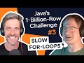 Slow For-Loops in Java's 1-Billion-Row Challenge (Ep. 3) | With @caseymuratori ​